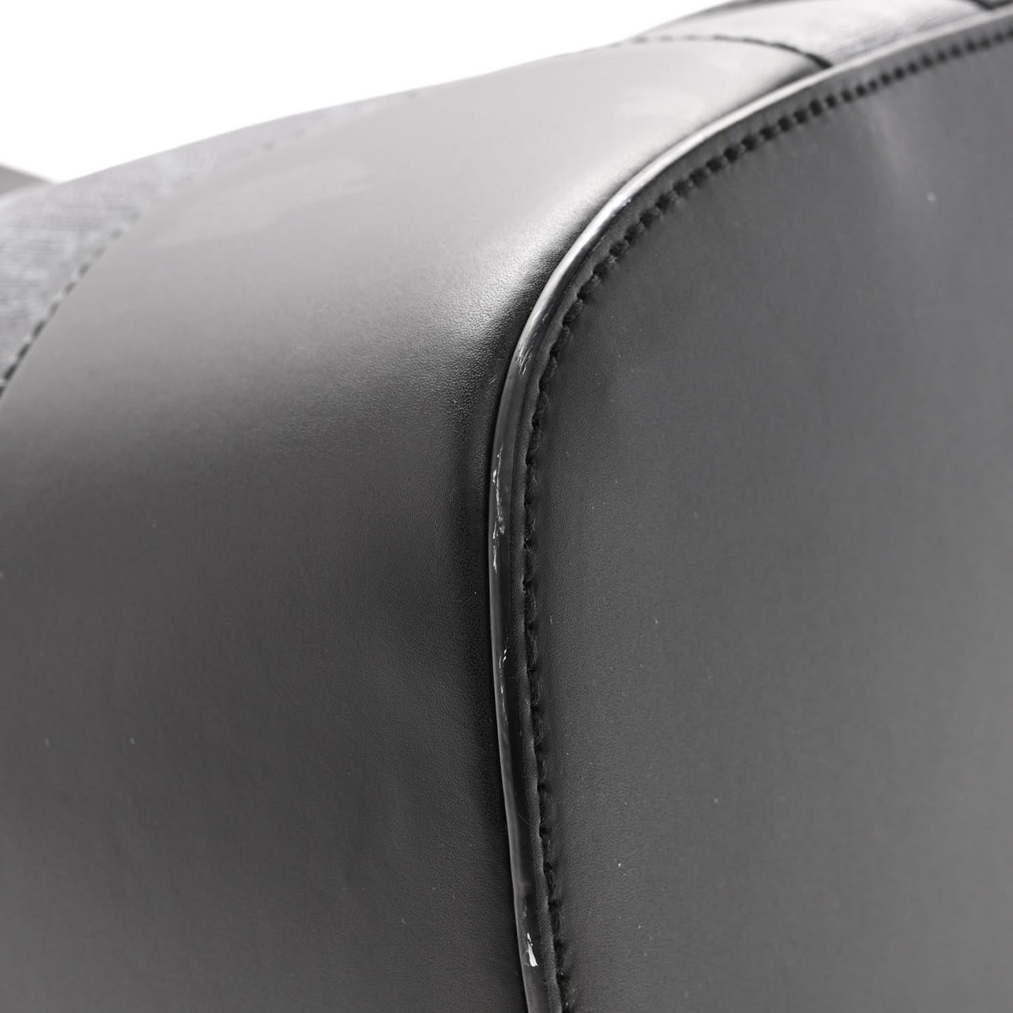 GG Supreme Monogram Web Tote Black Grey