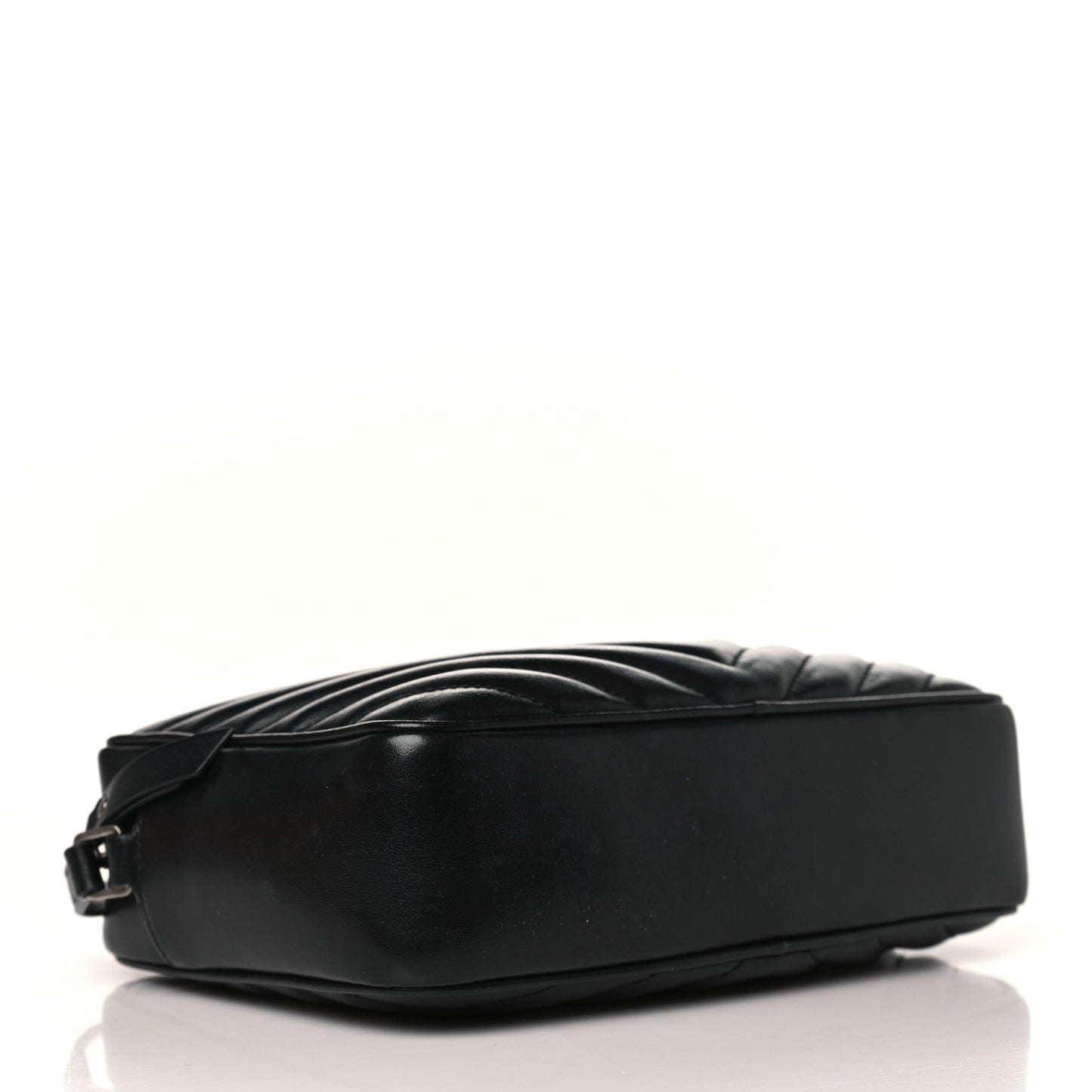 Calfskin Matelasse Monogram Lou Camera Bag Black