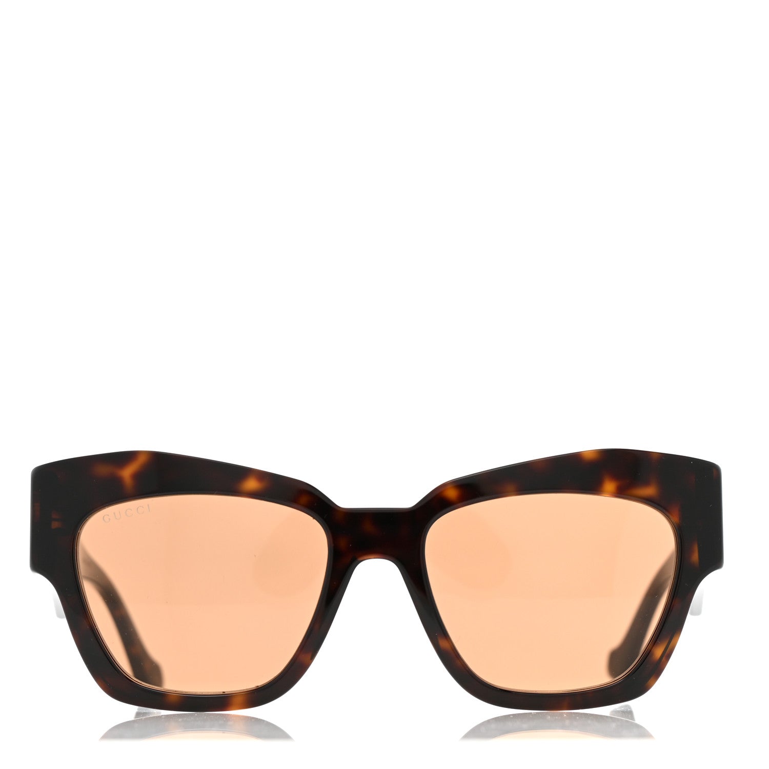 Gucci Acetate Cat Eye Frame Sunglasses GG1422S Tortoiseshell 2 of 8