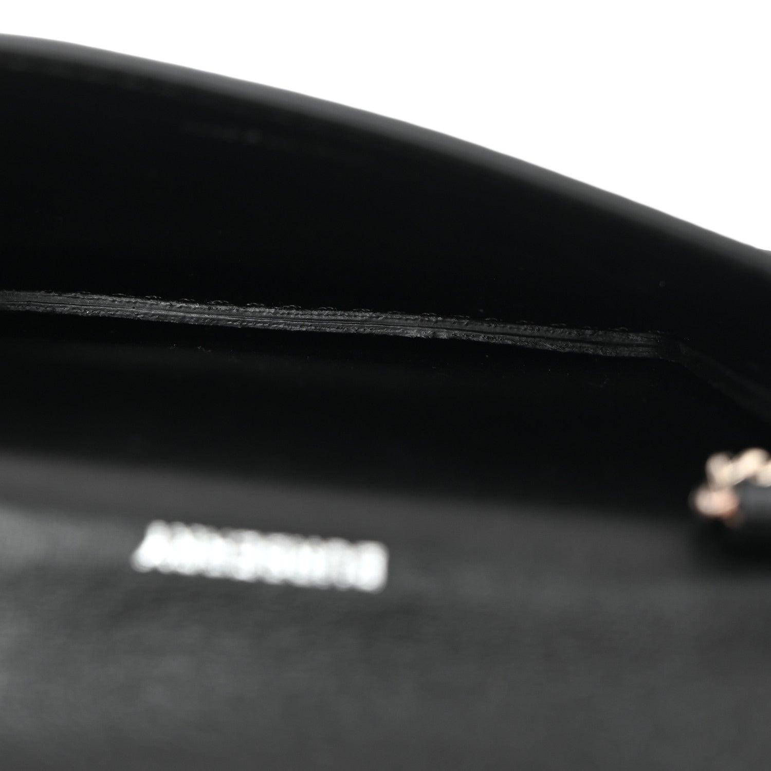 Burberry Coated Canvas Horseferry Print Mini Jody Chain Card Case Black 5 of 7