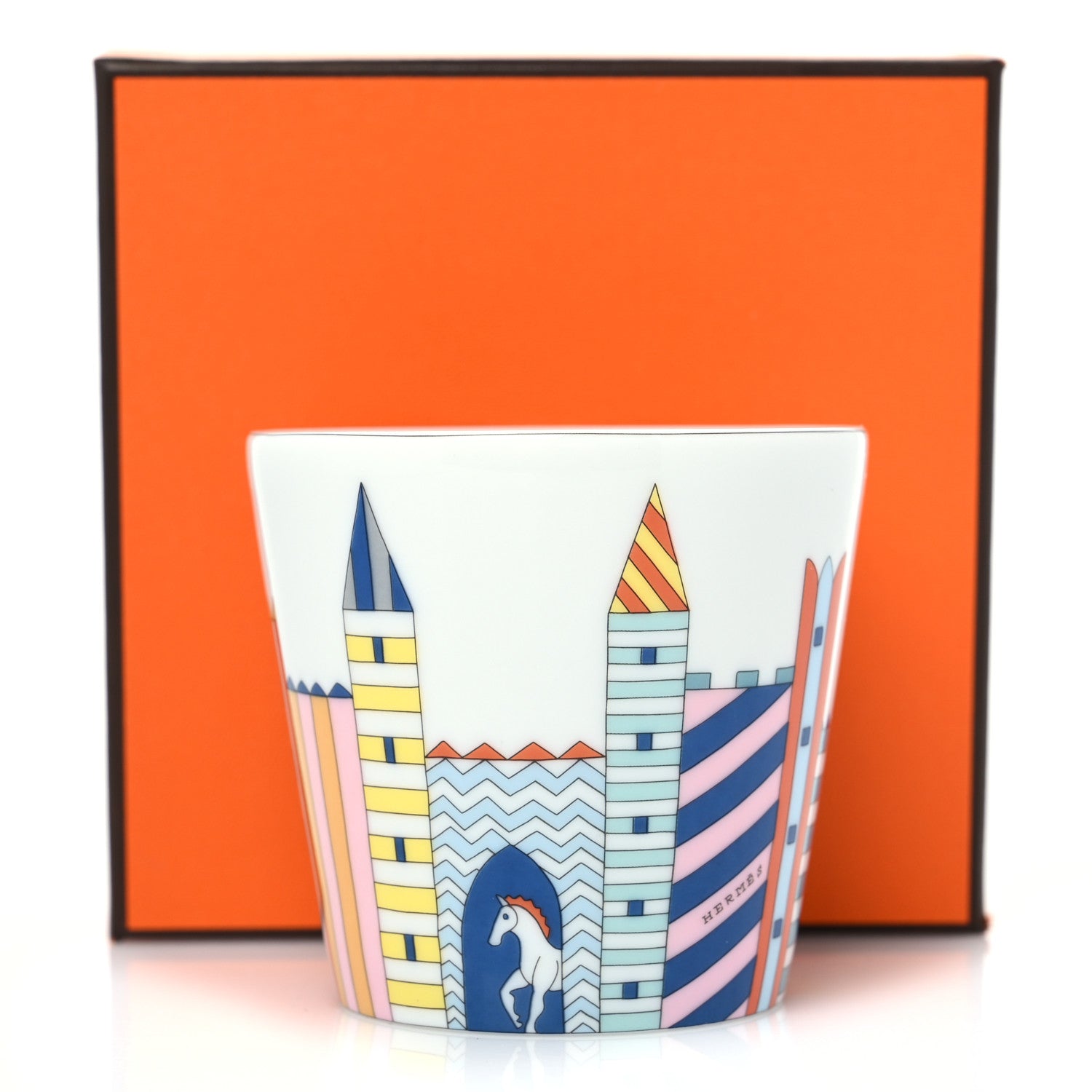 Hermes Porcelain Epopee Tumbler 8 of 8