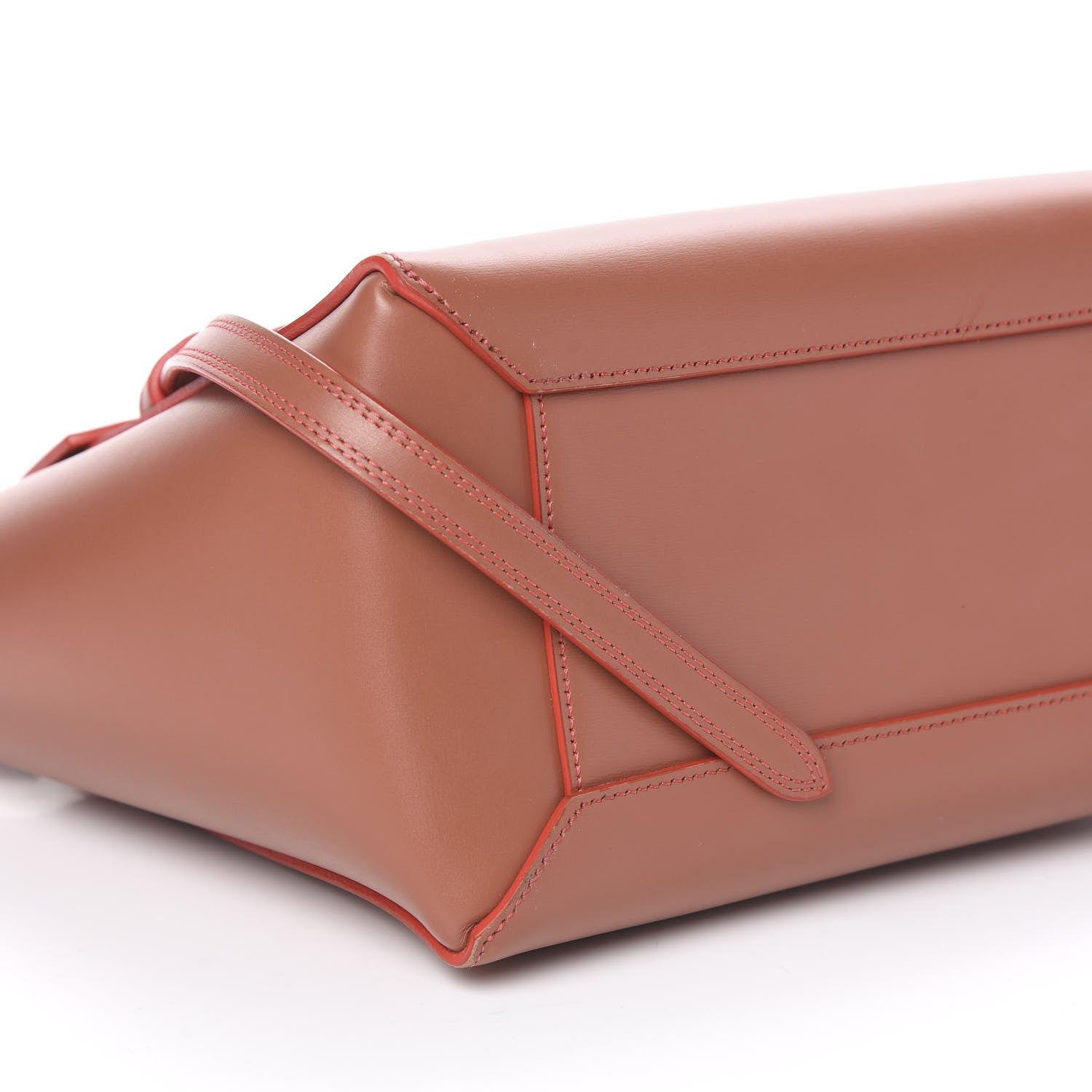 Celine Smooth Calfskin Micro Belt Bag Terracotta 7 of 9