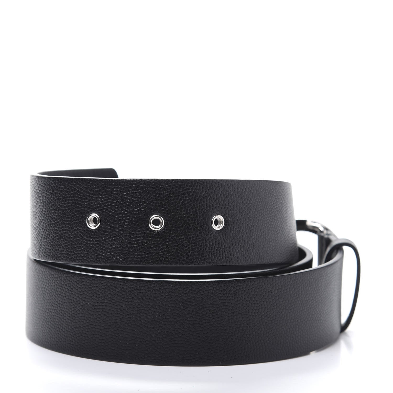 Chanel Caviar CC Logo Belt 90 36 Black 4 of 9