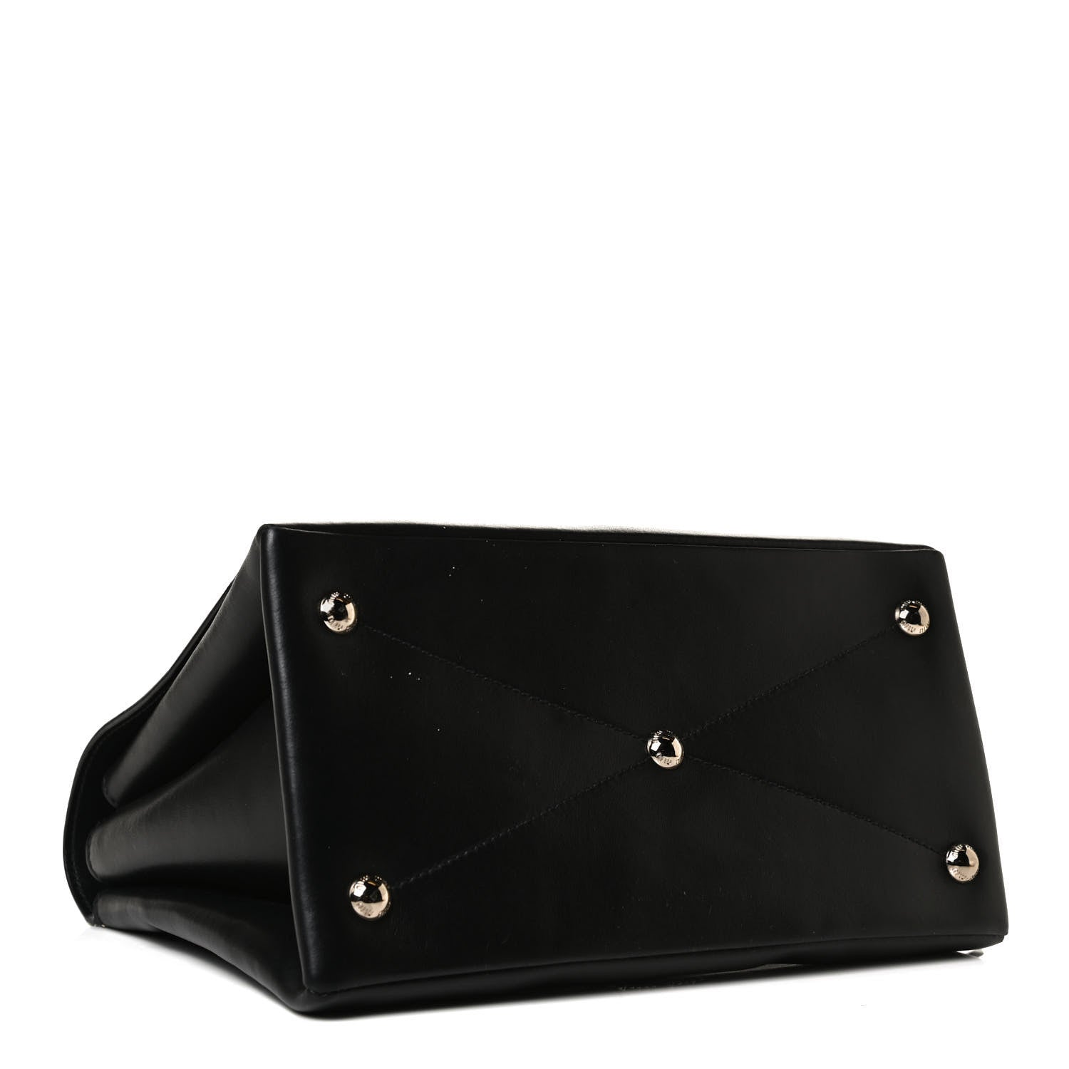 Miu Miu Soft Calfskin Top Handle Satchel Black 4 of 15