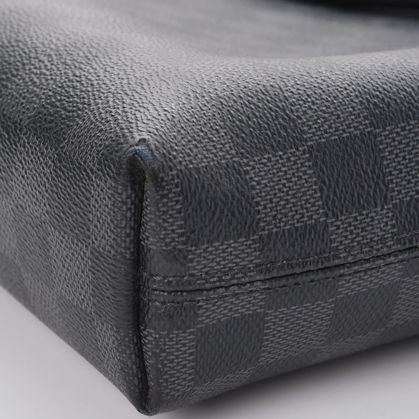Damier Graphite Porte-Documents Jour