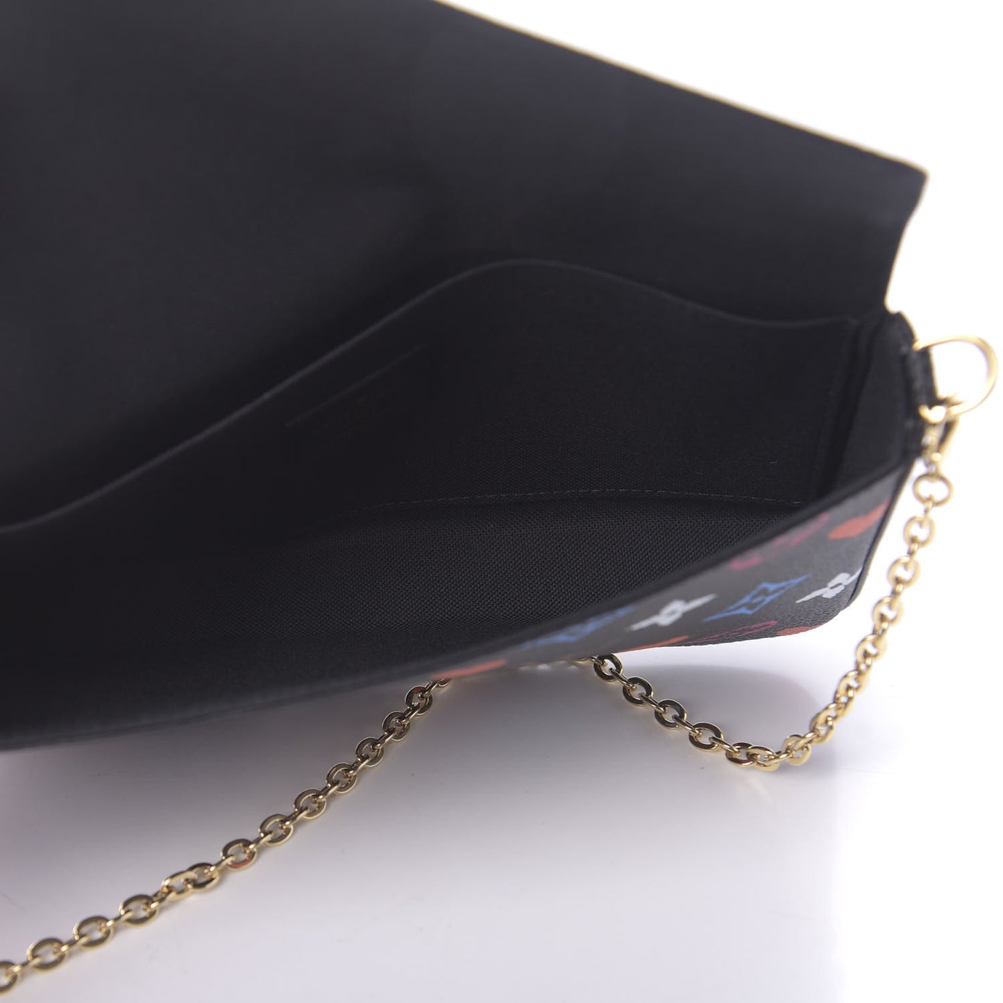Game On Felicie Chain Wallet Black