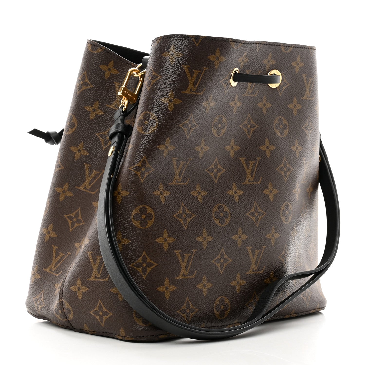 Louis Vuitton Monogram Neonoe MM Black 3 of 10