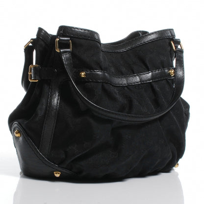 Gucci Monogram Medium Jockey Tote Black 3 of 7