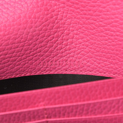 Gucci Dollar Calfskin Crystal Mini Dionysus Chain Wallet Box Pink 7 of 15
