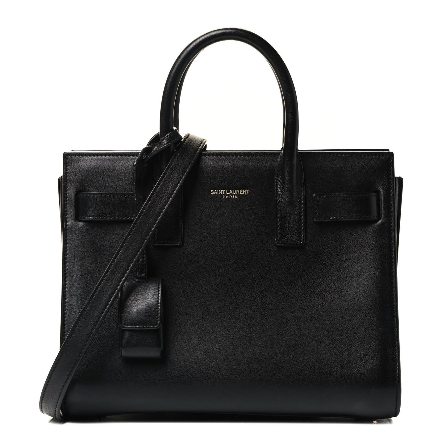Calfskin Nano Sac de Jour Black