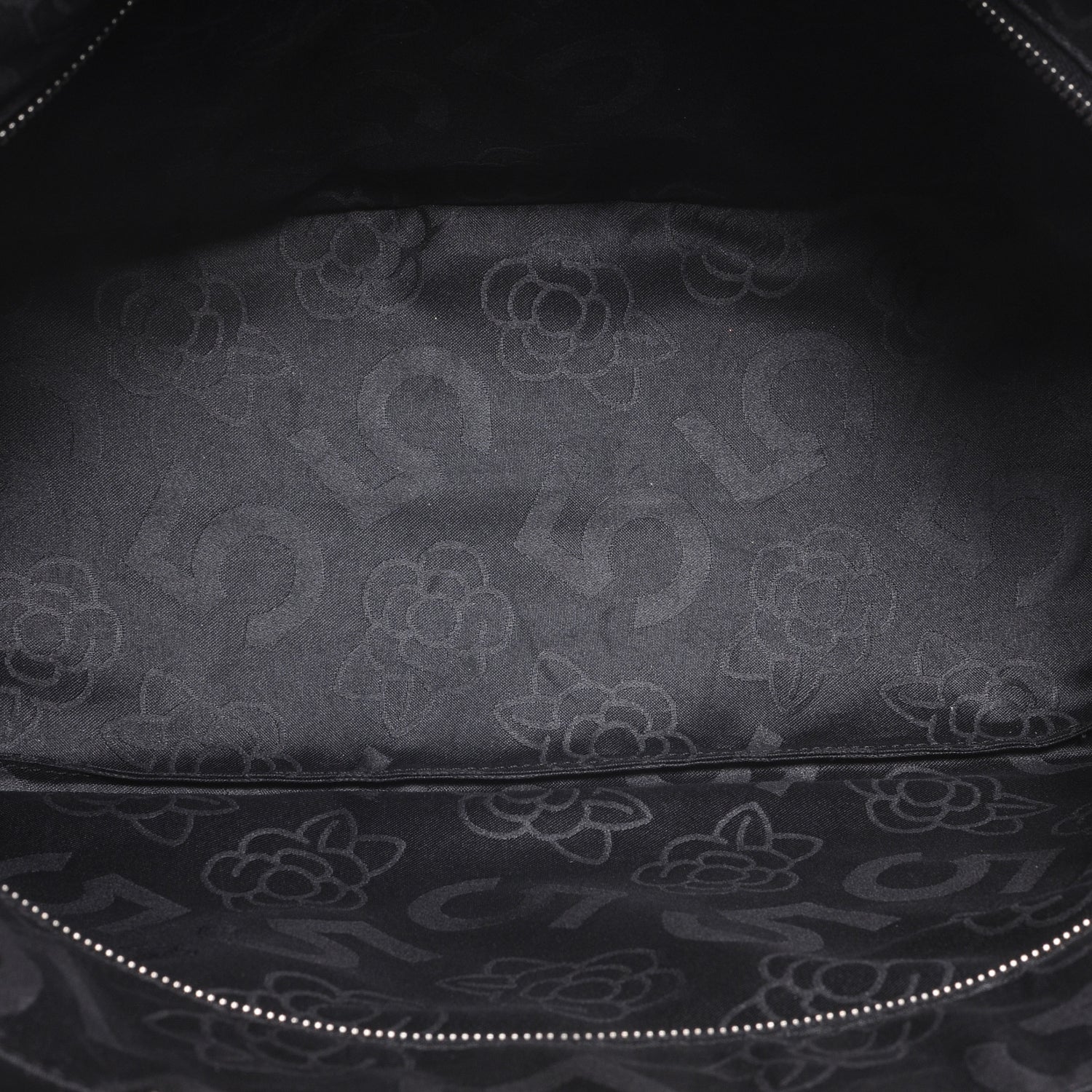 Chanel Lambskin Vertical Quilted Large Mademoiselle Tote Black 6 of 8