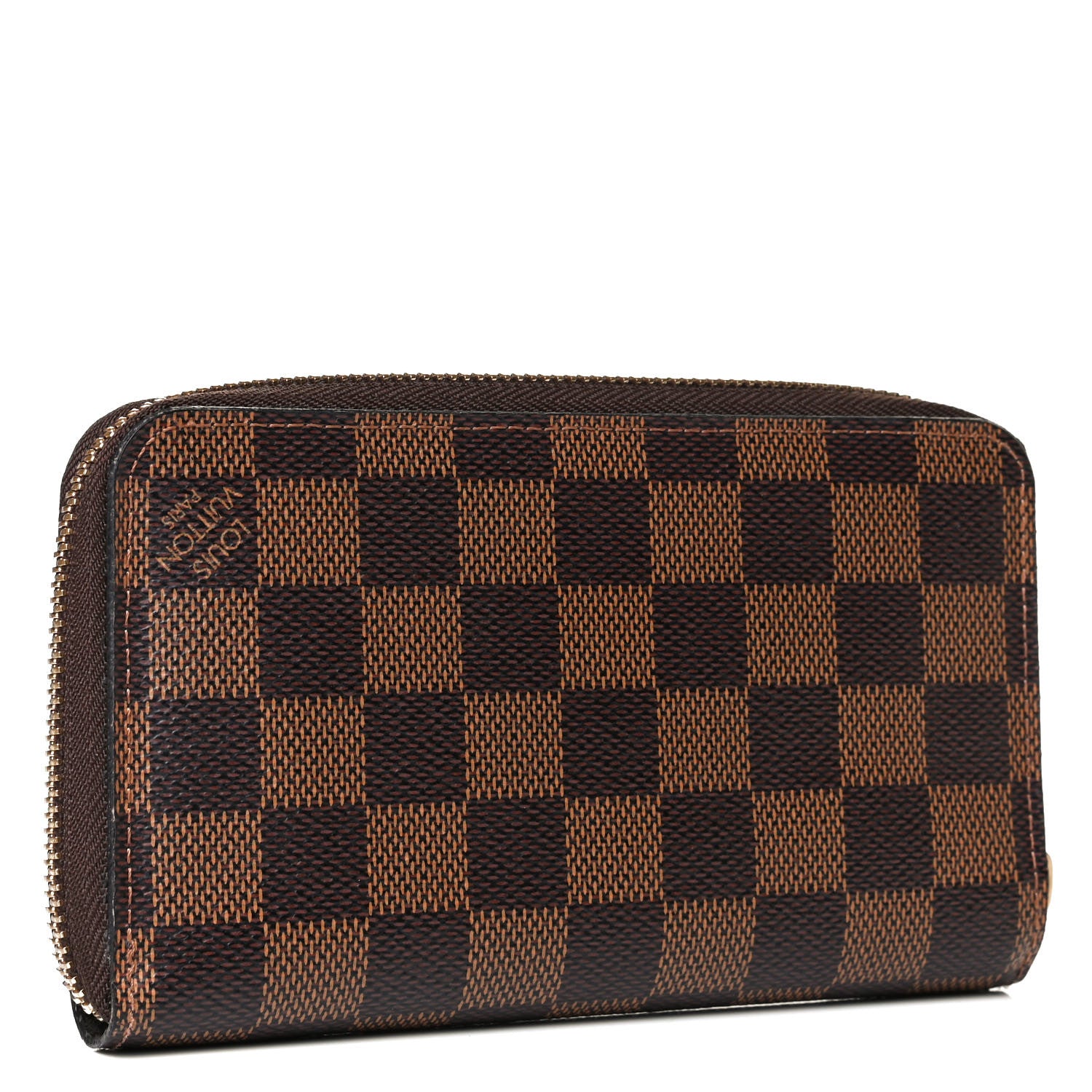 Louis Vuitton Damier Ebene Zippy Compact Wallet 2 of 6