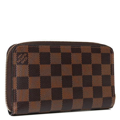 Louis Vuitton Damier Ebene Zippy Compact Wallet 2 of 6