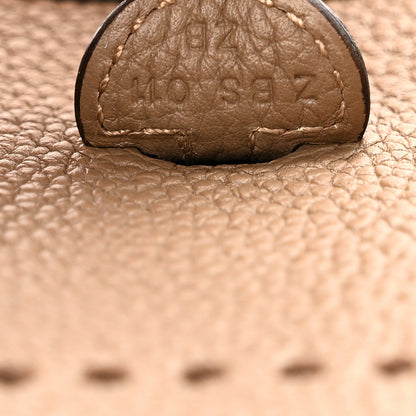 Hermes Taurillon Clemence Amazone Evelyne TPM Beige De Weimar Gris Etain 6 of 10
