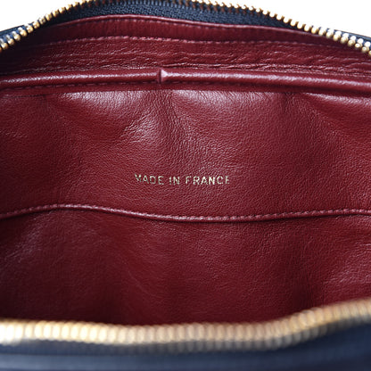Chanel Lambskin Quilted Shoulder Bag Navy Blue 7 of 11
