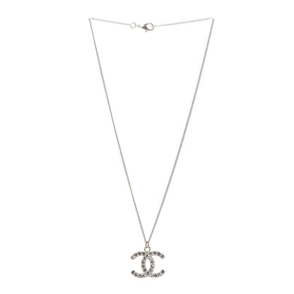 Chanel Baguette Crystal CC Necklace Gold 3 of 6