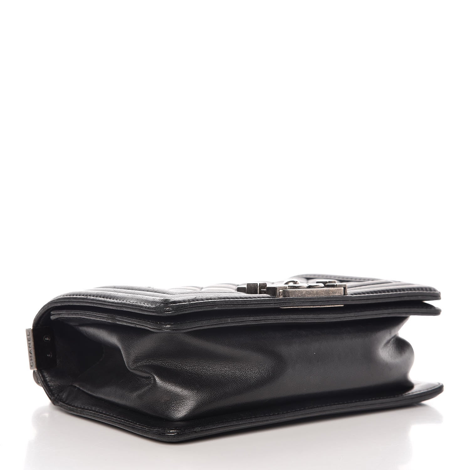 Chanel Lambskin Quilted Small Boy Flap Black 4 of 14