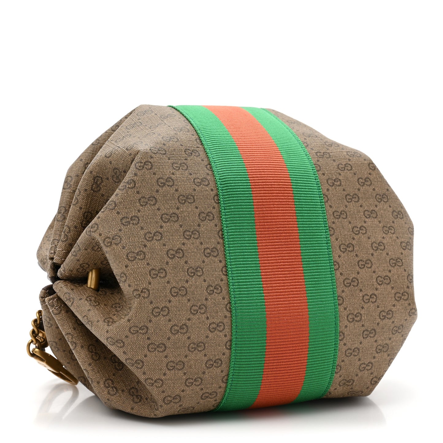 Mini Vintage GG Supreme Monogram Web Butterfly New Candy Crossbody Beige New Acero