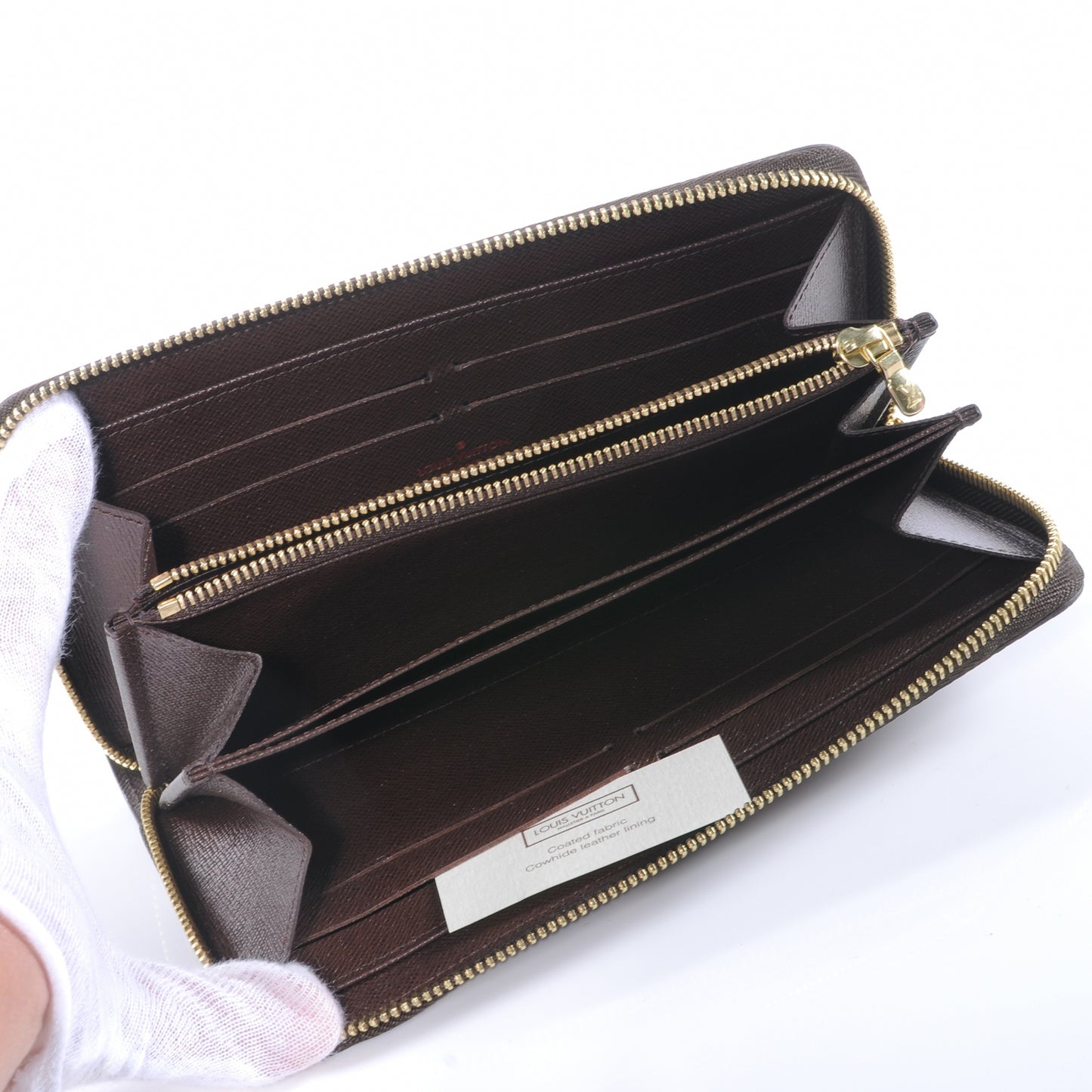 Damier Ebene Zippy Wallet