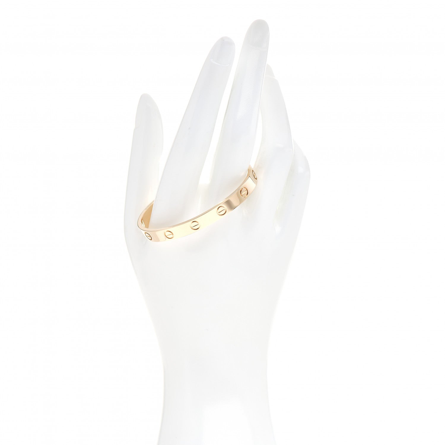 Cartier 18K Yellow Gold LOVE Cuff Bracelet 16 2 of 5
