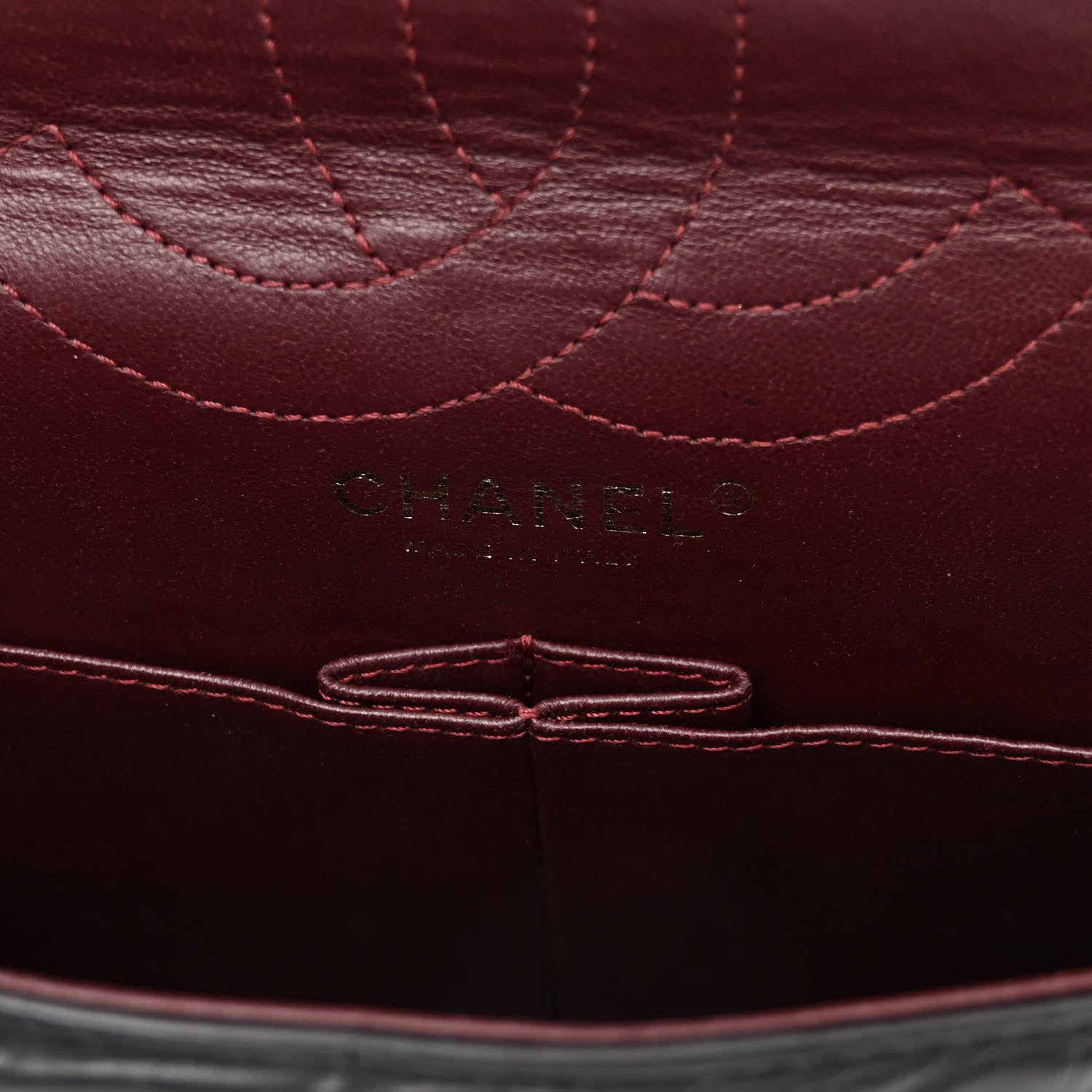 Chanel Aged Calfskin Quilted 2.55 Reissue 226 Flap Black 7 of 11