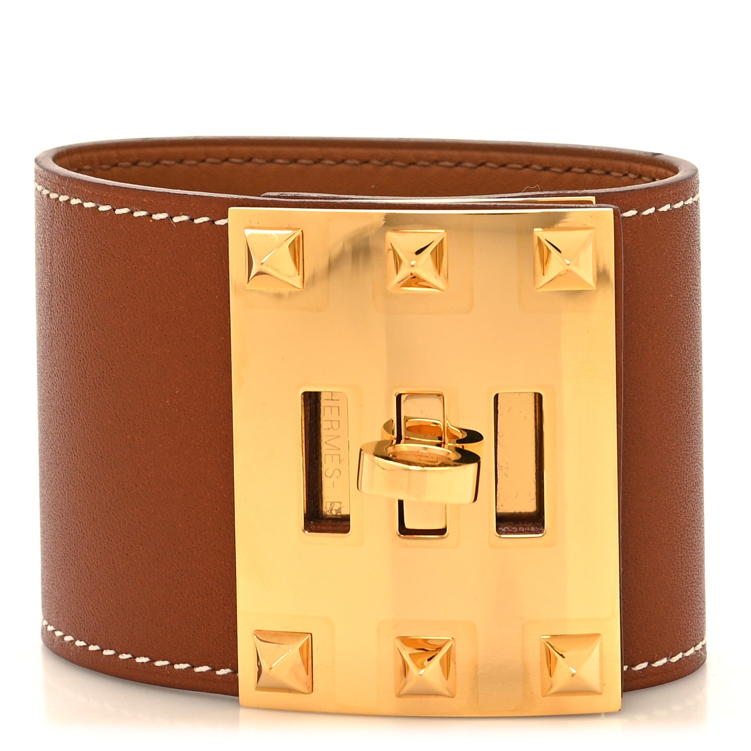Hermes Swift Kelly Dog Extreme Bracelet S Gold 1 of 5