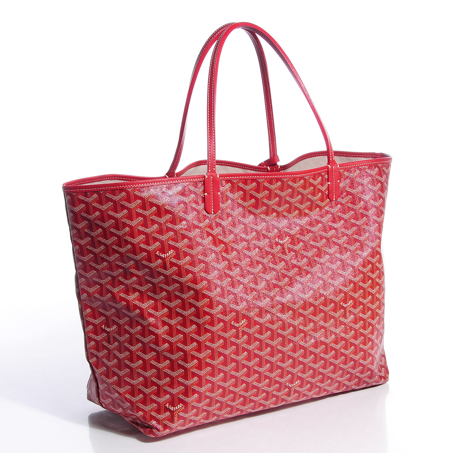 Goyard Goyardine Saint Louis GM Red 3 of 8