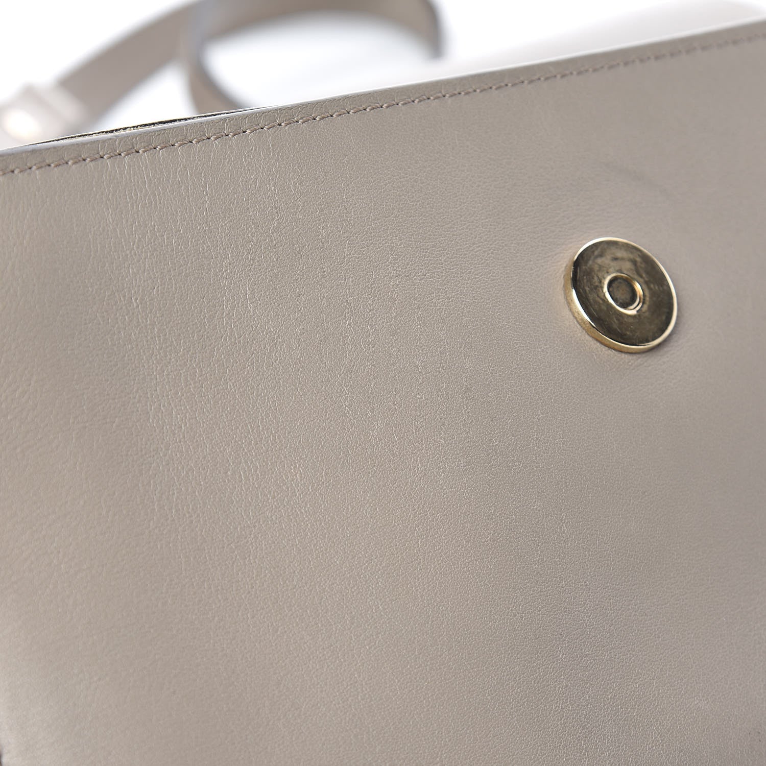 Chloe Suede Calfskin Small Faye Shoulder Bag Motty Grey 13 of 19
