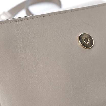 Chloe Suede Calfskin Small Faye Shoulder Bag Motty Grey 13 of 19