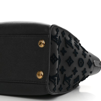 Louis Vuitton Calfskin Monogram Tufting On My Side Black 9 of 9