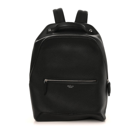 Mulberry Heavy Grained Calfskin City Backpack Black 1 of 9
