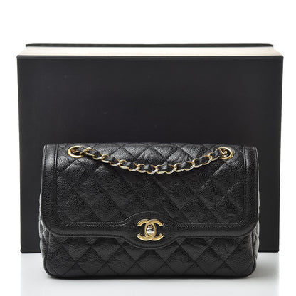 Chanel Crumpled Grained Calfskin Small Flap Black 11 of 11