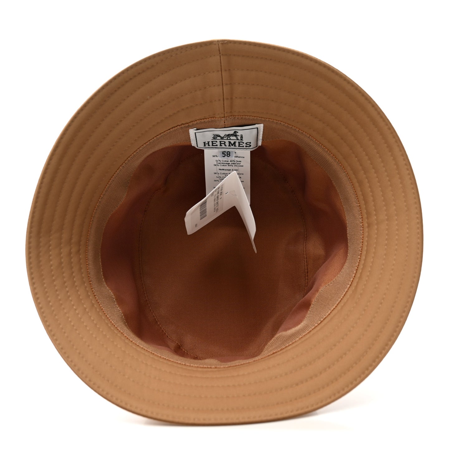 Cotton Harper H Nautic Bucket Hat 58 Biscuit