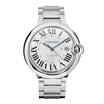 Cartier Stainless Steel 42mm Ballon Bleu De Automatic Watch 1 of 7