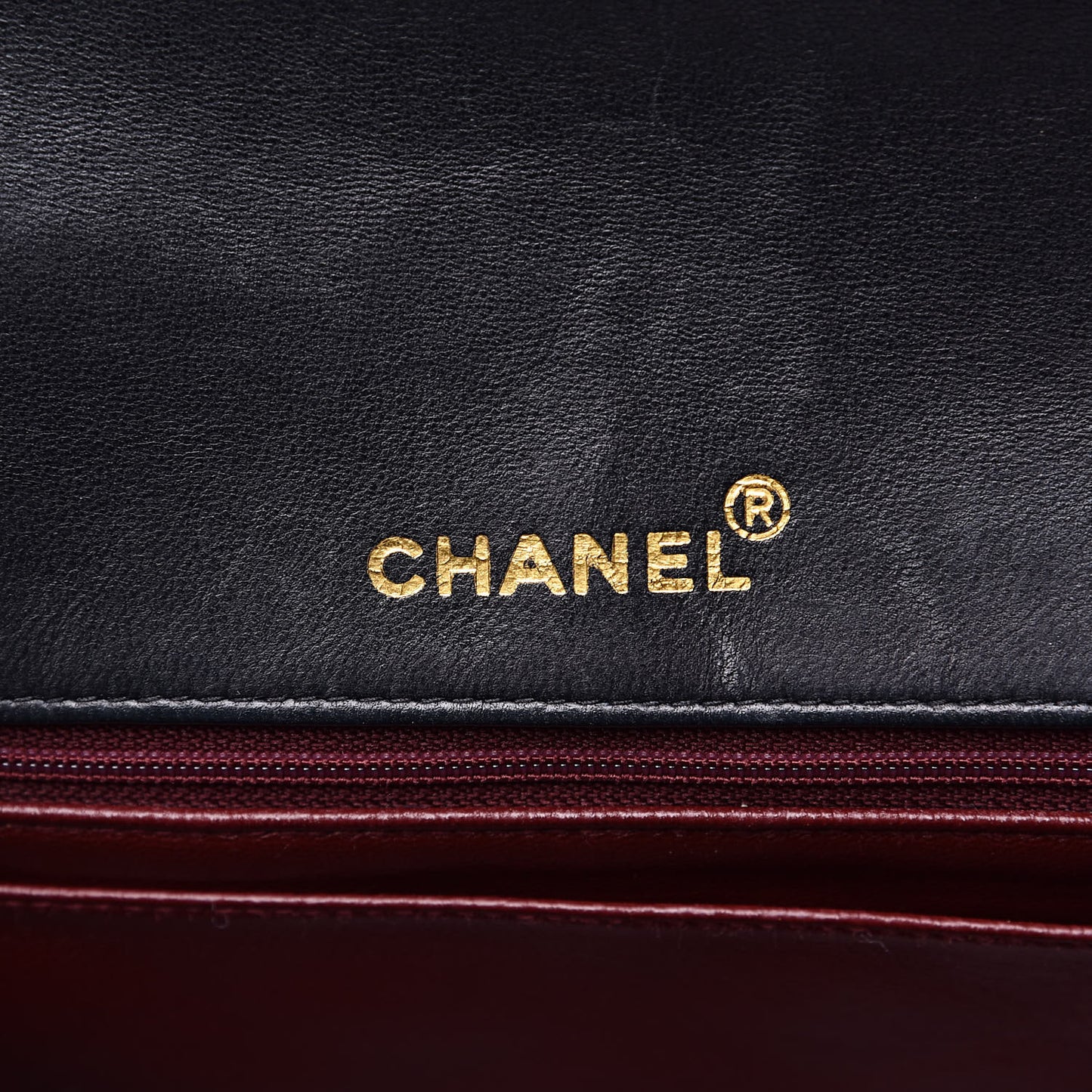 Lambskin Quilted Medium Single Flap Black