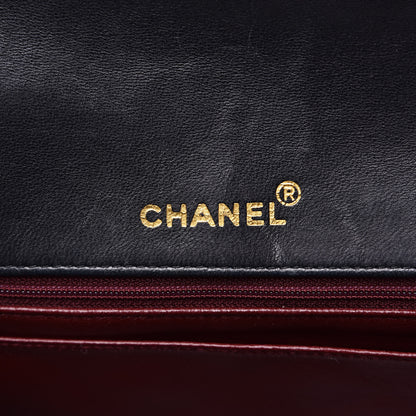 Chanel Lambskin Quilted Medium Single Flap Black 6 of 16