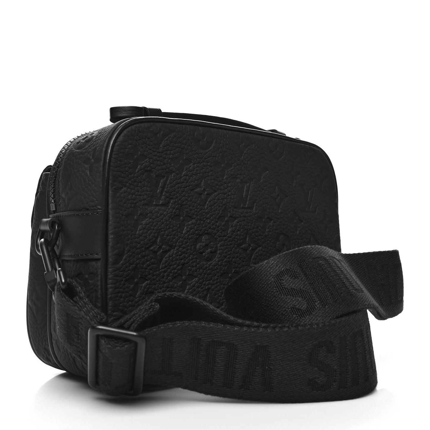 Taurillon Monogram S Lock Messenger Black