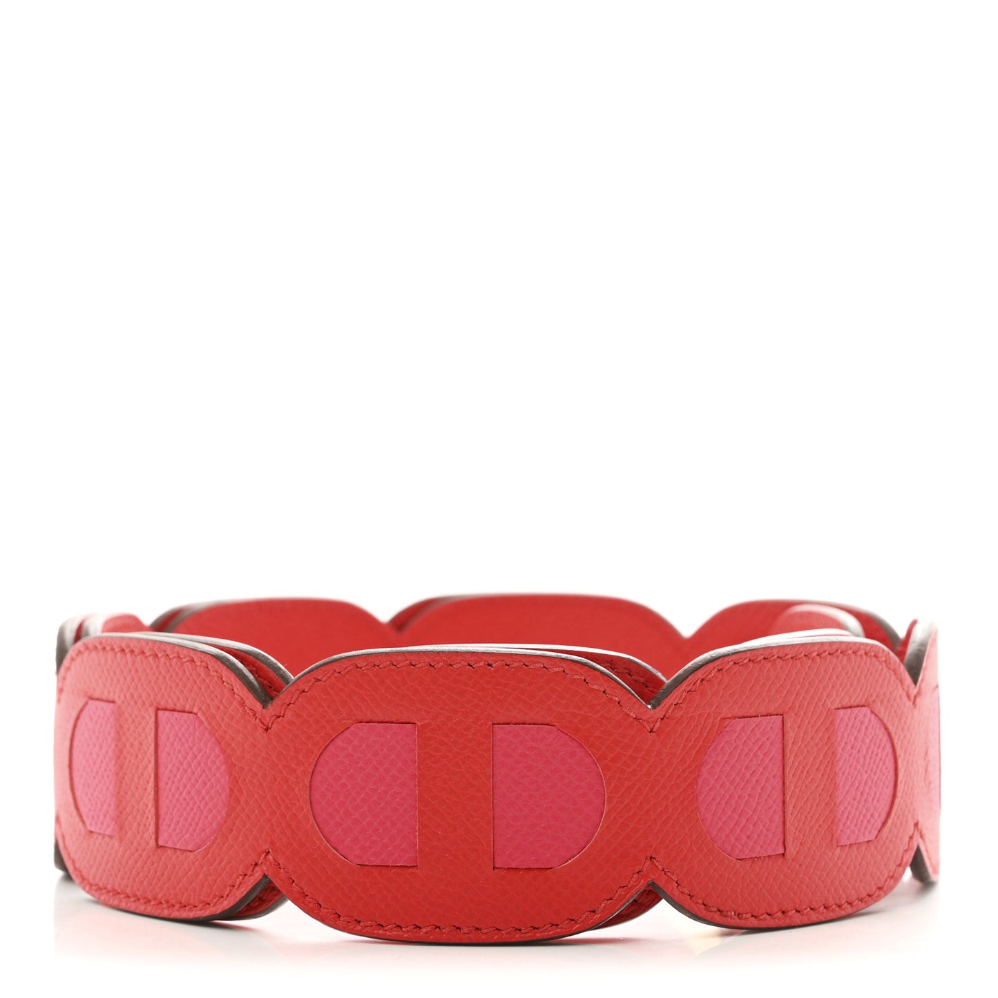 Epsom Petits Maillons Bag Strap Rouge De Coeur Rose Extreme