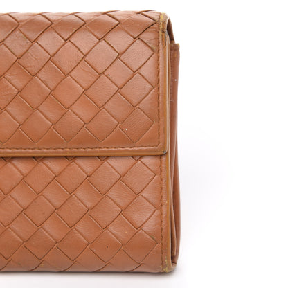 Bottega Veneta Nappa Intrecciato Continental Flap Wallet Topaz 9 of 16