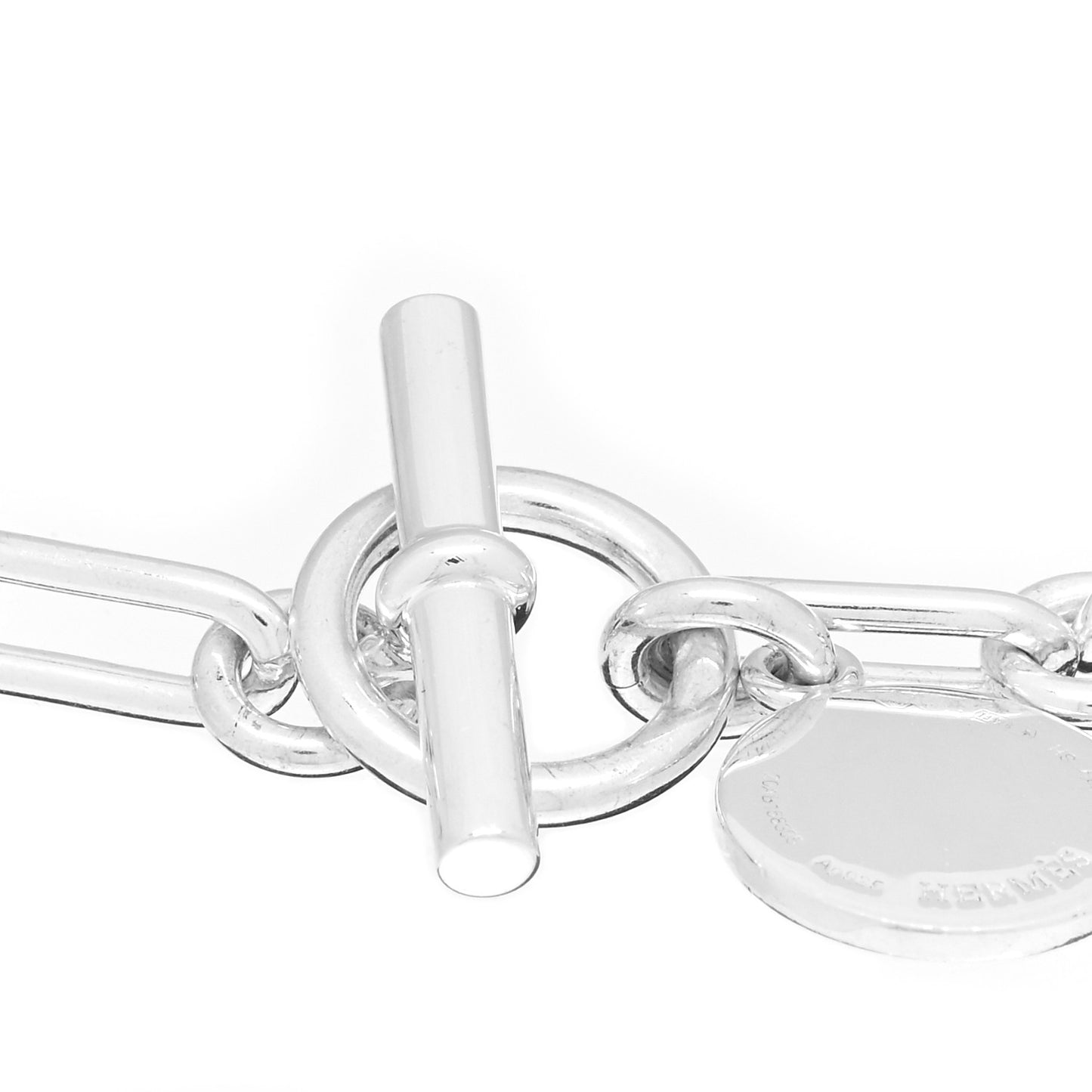 Sterling Silver Five Bags Amulette Charm Bracelet SH