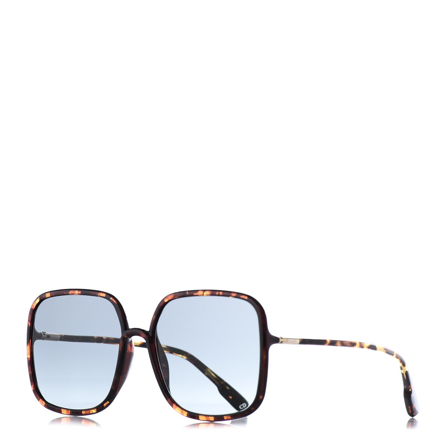 Christian Dior Square So Stellaire 1 Sunglasses Tortoise 1 of 10
