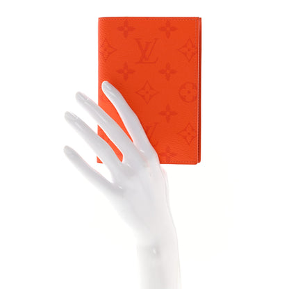 Louis Vuitton Taigarama Passport Cover Orange 2 of 9