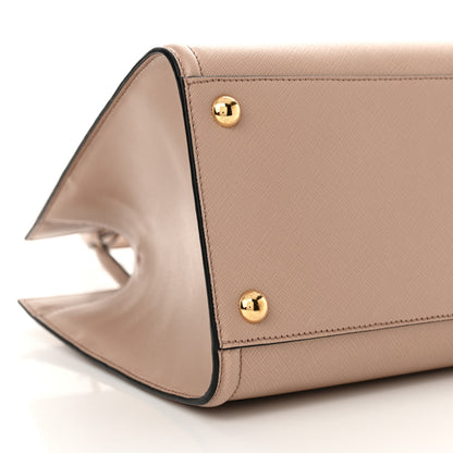 Prada Saffiano Soft Calfskin Tote Cipria 9 of 10