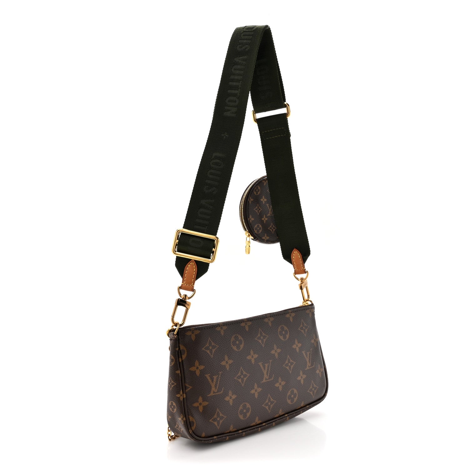 Louis Vuitton Monogram Multi Pochette Accessories Kaki 3 of 14