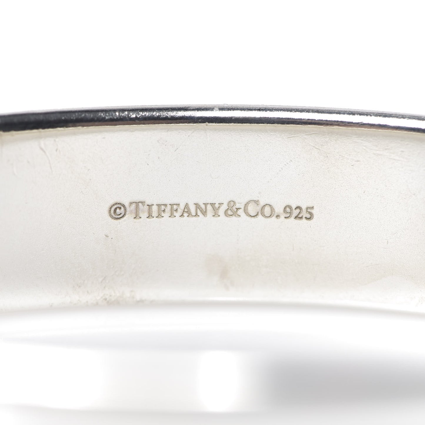 Sterling Silver 1837 Cushion Bangle Bracelet