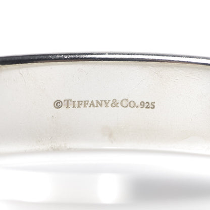 Tiffany Sterling Silver 1837 Cushion Bangle Bracelet 3 of 3