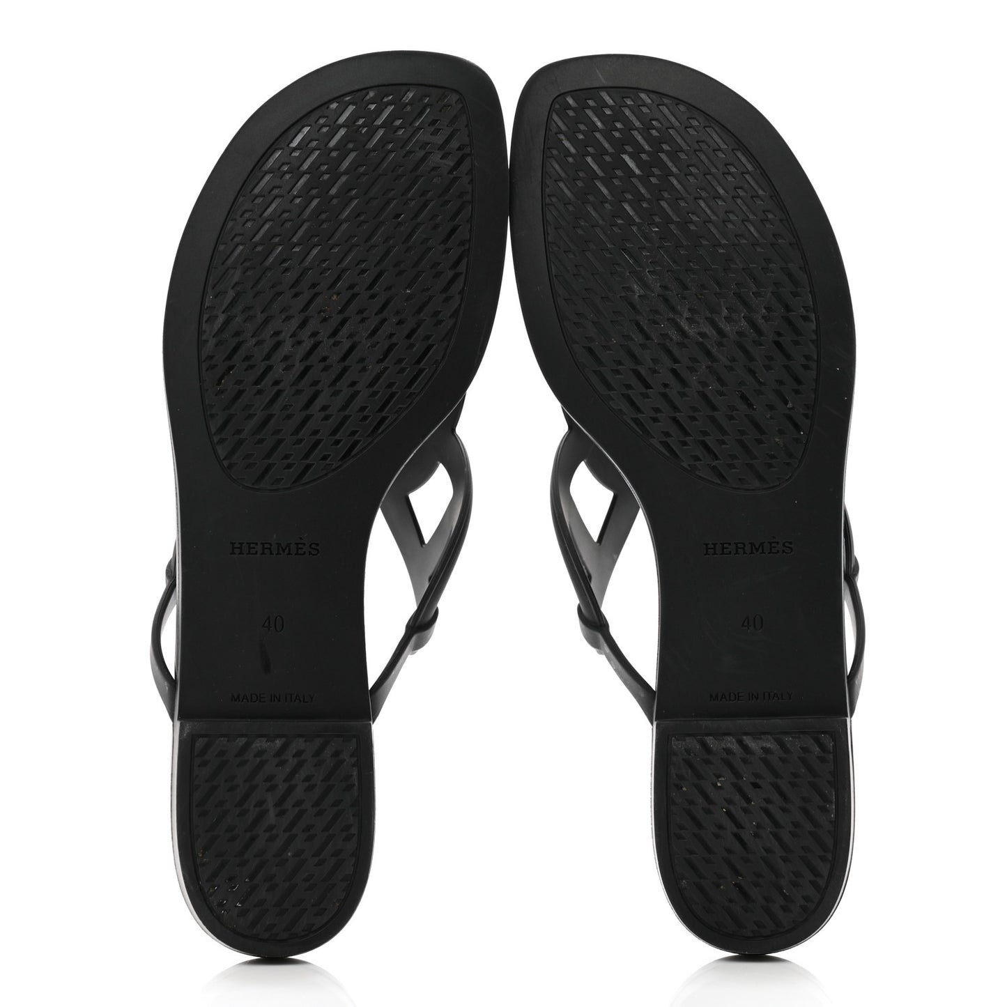 Rubber Womens Egerie Sandals 40 Black