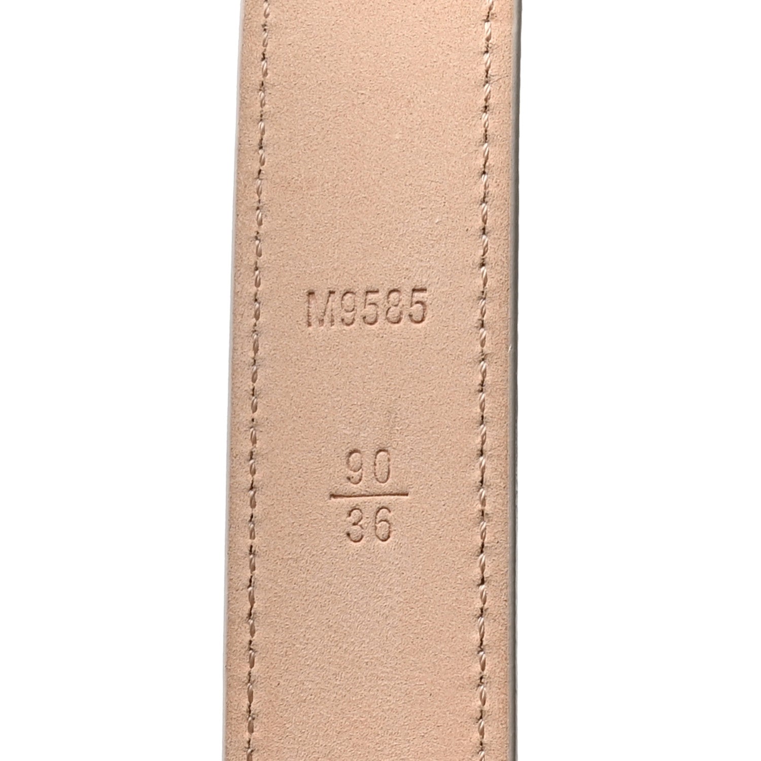 Louis Vuitton Monogram Multicolor 30mm Belt 90 36 White 3 of 8