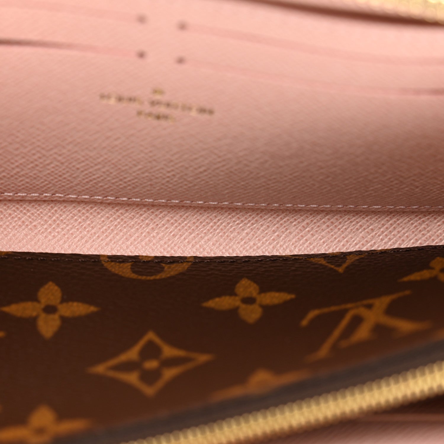 Louis Vuitton Monogram Clemence Wallet Rose Ballerine 6 of 8
