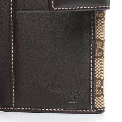 Gucci Monogram Guccioli Brando Chihuahua Continental Wallet Dark Brown 9 of 10